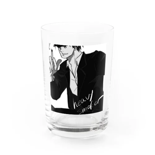 ヘビースモーカーな人 Water Glass