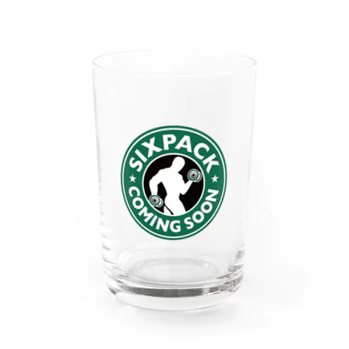 SIXPACK COMING SOON シックスパックはもうすぐ Water Glass