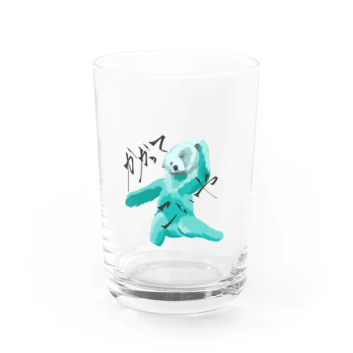 煽りクマ Water Glass