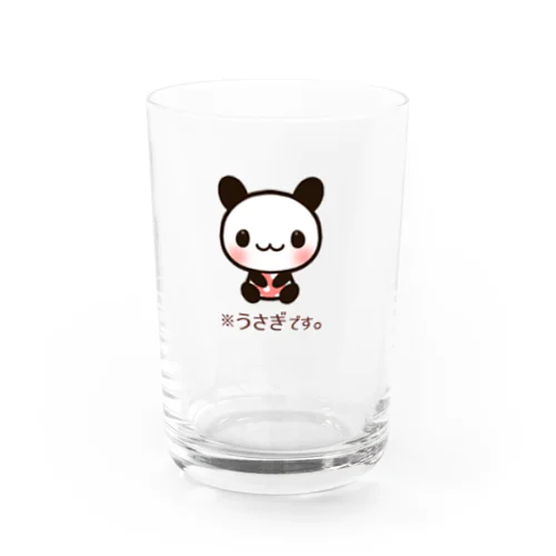 うさぎです。 Water Glass