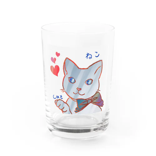 ねこ🎀 Water Glass