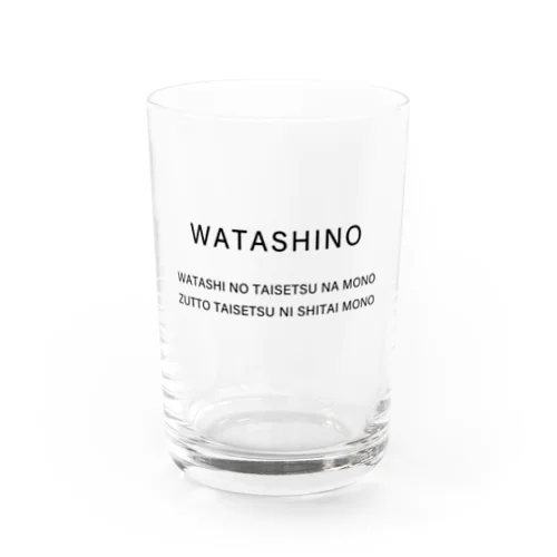 WATASHINO Water Glass