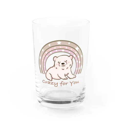 Crazy for You! Water Glass