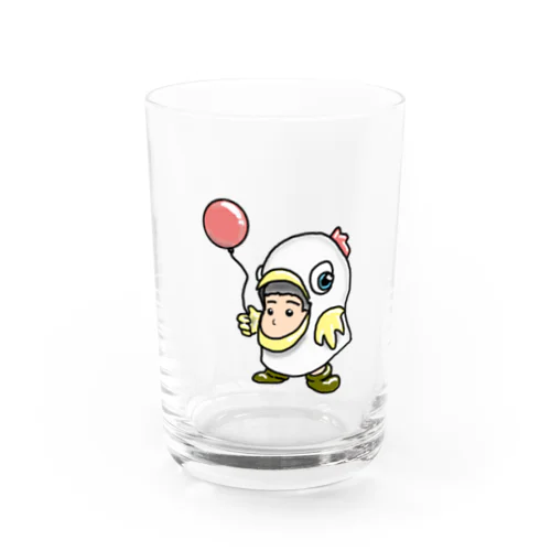 被り小人シリーズ（ニワトリ） Water Glass