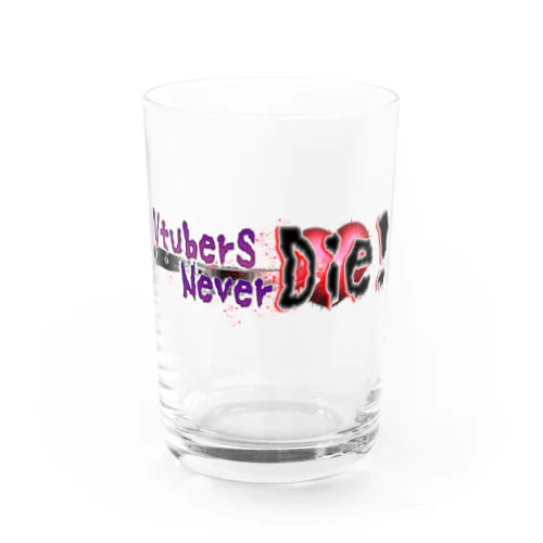 "VTubers Never Die"楽曲ロゴグッズ Water Glass