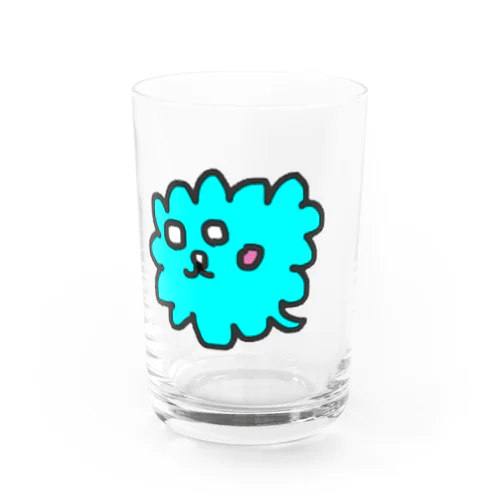 もやくもさん(ブルー) Water Glass