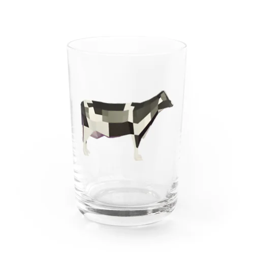 ローポリな牛 Water Glass