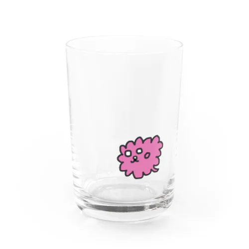 もやくもさん(ピンク) Water Glass