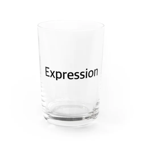Expression Water Glass
