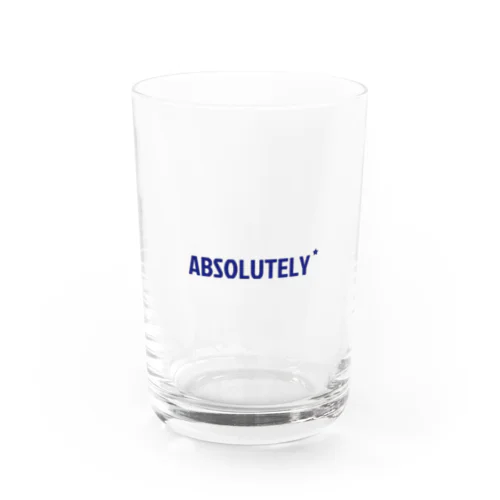 ABSOLUTELY Water Glass