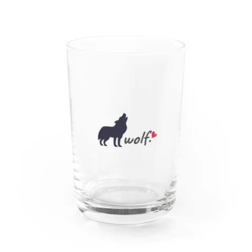 オオカミ(Wolf.♡) Water Glass