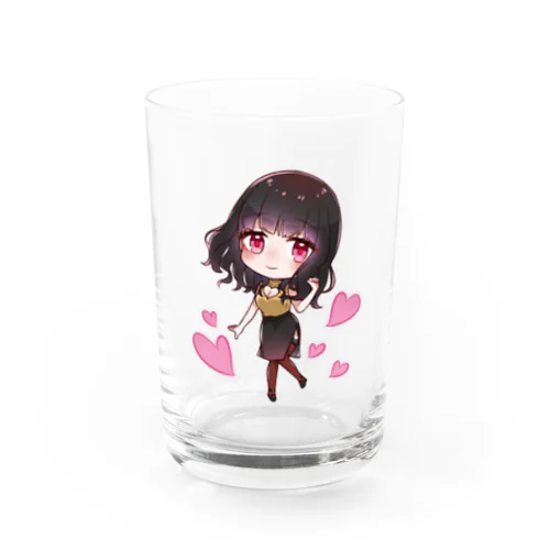 金美館通りのちび村さん Water Glass