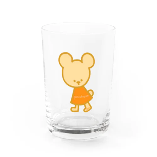 クマタン(ponchozoo) Water Glass