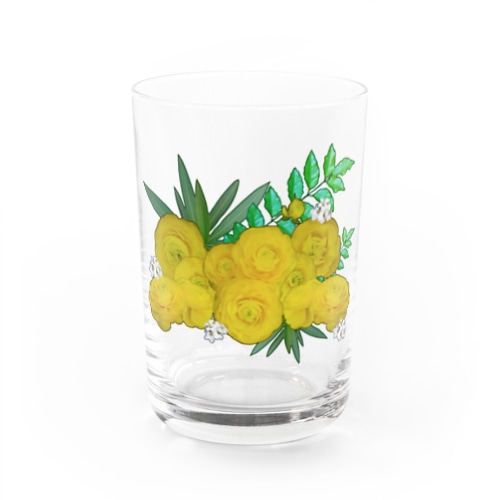 黄色い花束 Water Glass
