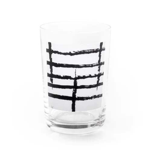 華　オリジナルアート書グッズです Water Glass