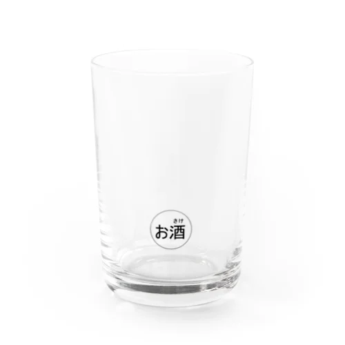 お酒マーク Water Glass