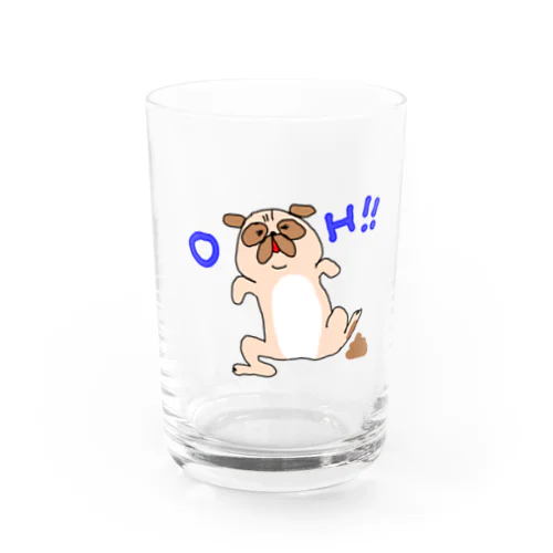 自らフンでいくスタイル Water Glass