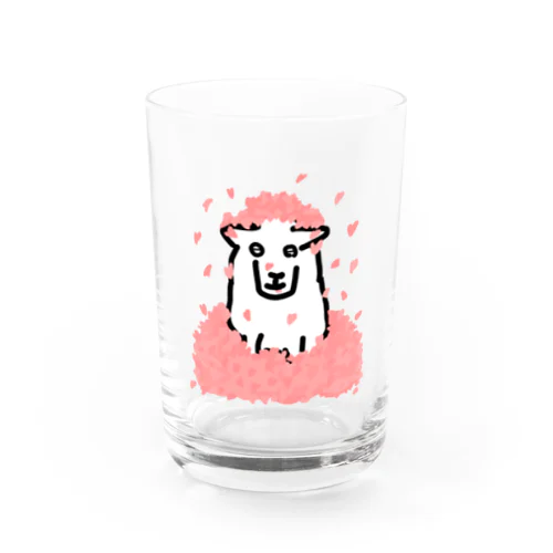 埋まったひつじ Water Glass