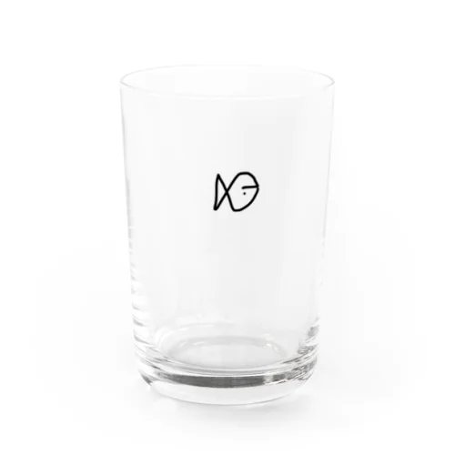 サカナ　背泳ぎ Water Glass