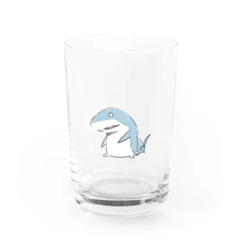 ほほじさん Water Glass