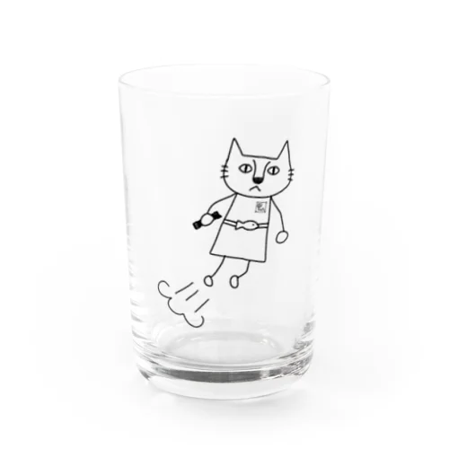 ニャダワンにゃんこ Water Glass