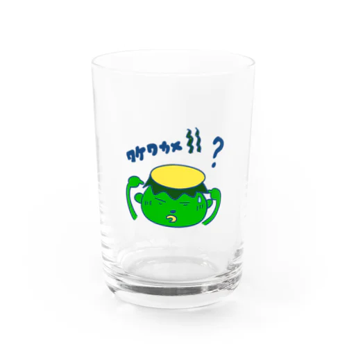 カッパ「ワケワカメ」 Water Glass