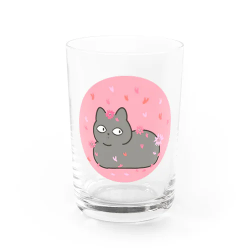 Cat Water Glass