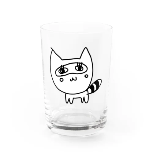 たぬきぱんつ Water Glass