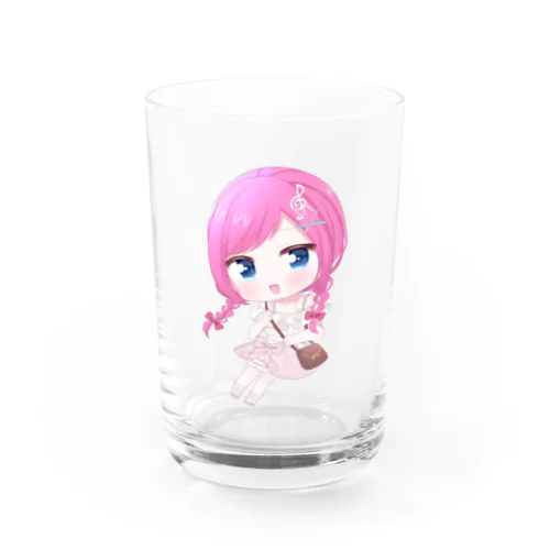 私服まに（ミニスカート） Water Glass