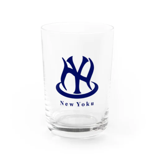 入浴 NY NewYoku コン色大ロゴ グラス