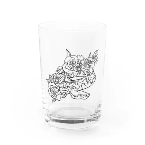 ｢omochi｣(線画)アルビノボールパイソン グラス
