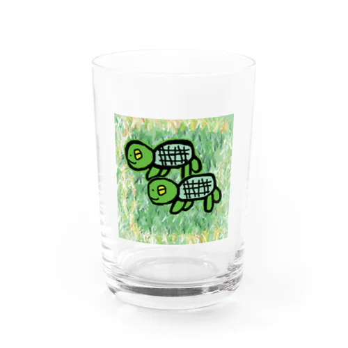 亀ちゃん Water Glass