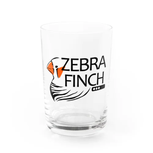 ZEBRA FINCH Water Glass