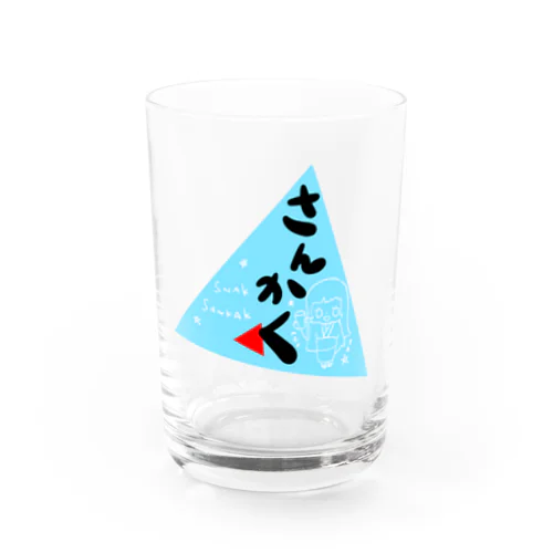 さんかく Water Glass