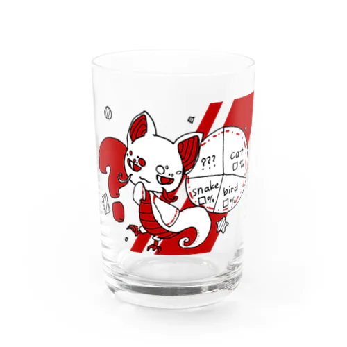 ねこ とり時々へび Water Glass