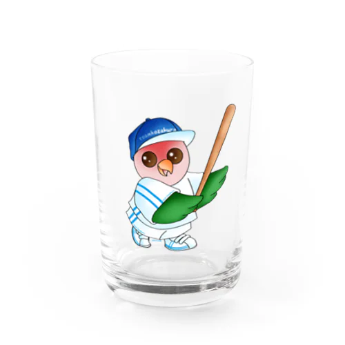 野球こざくらん Water Glass