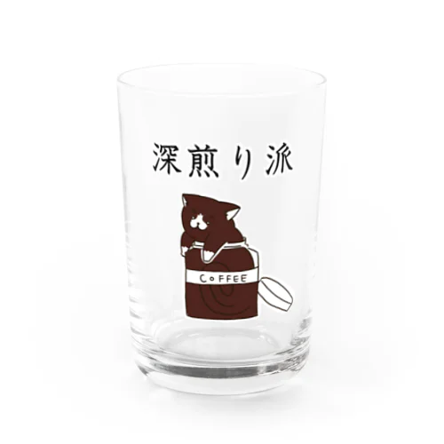 深煎り派@靴下猫 Water Glass