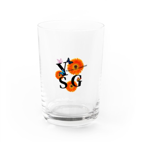 Y.S.G.［flowers&butterflies］ Water Glass