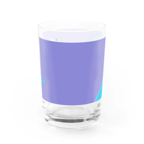 こっちですよハト Water Glass