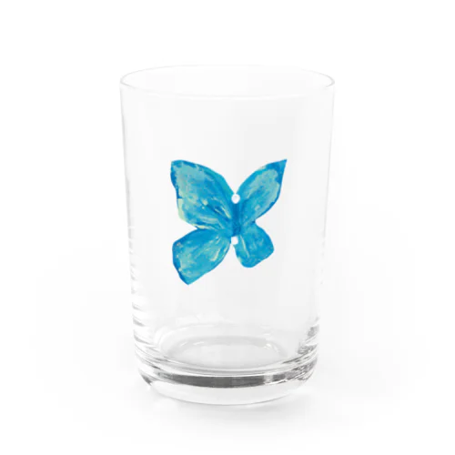 unfold - butterfly Water Glass