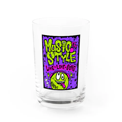 musicstyle Water Glass