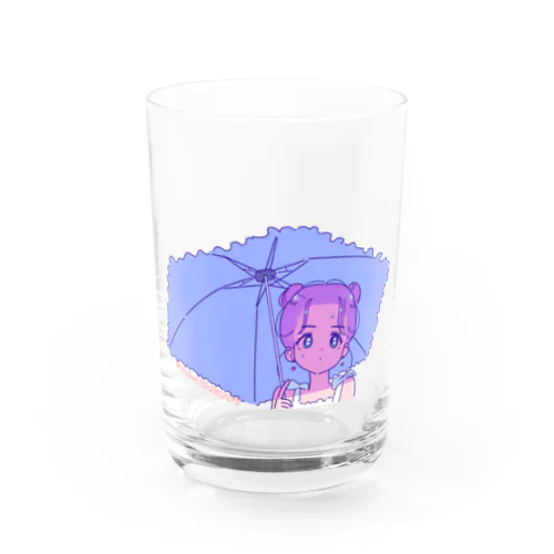 まぶしい占いちゃん Water Glass