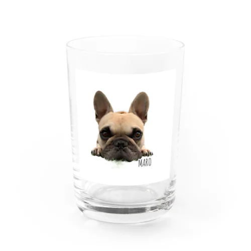 マロたんグラス Water Glass