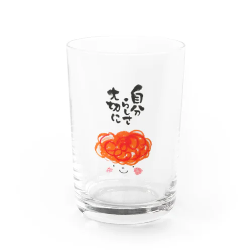 もじゃもじゃくん Water Glass