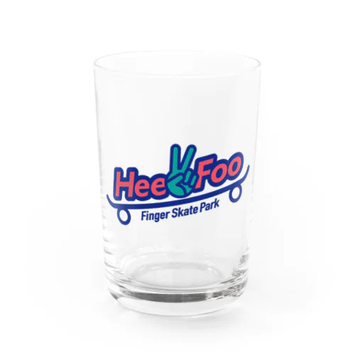 Hee-Foo / Finger Skate Park Water Glass