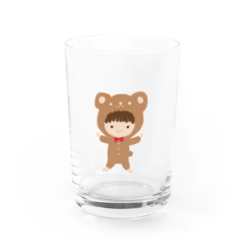 くまさんパジャマ Water Glass