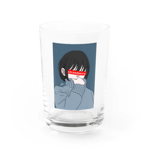 ストロベリー Water Glass