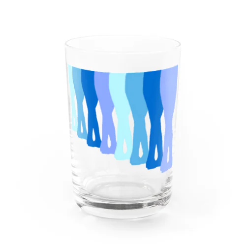 Ballet!!!blue Water Glass