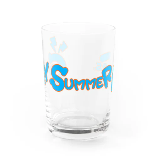 CSFロゴ ブルー Water Glass