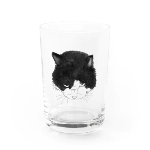 睨みネコ' Water Glass